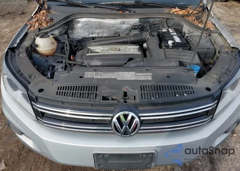 2012 Volkswagen Tiguan Se from USA, damaged, VIN WVGBV7AX9CW538921